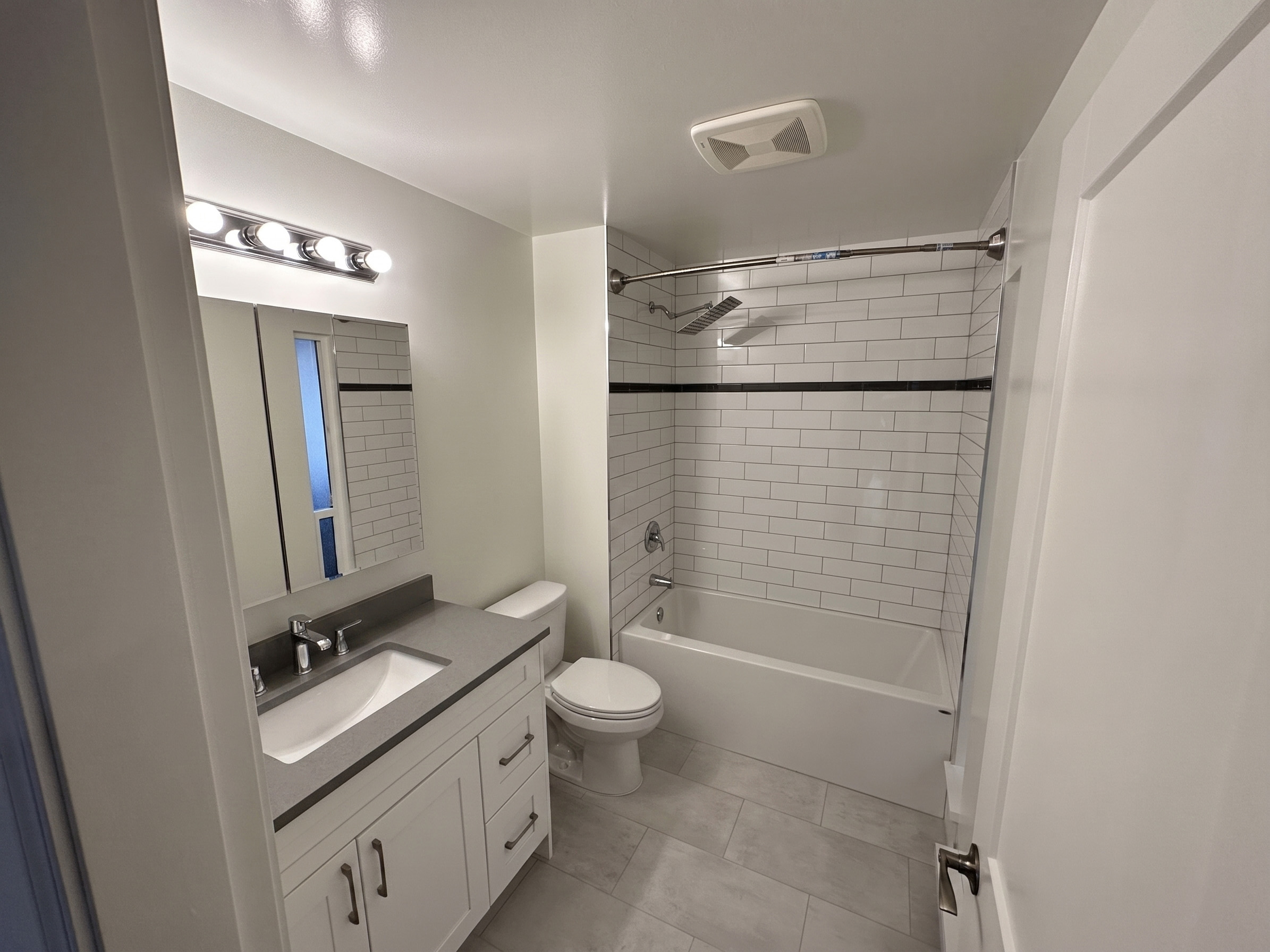 Updated bathroom